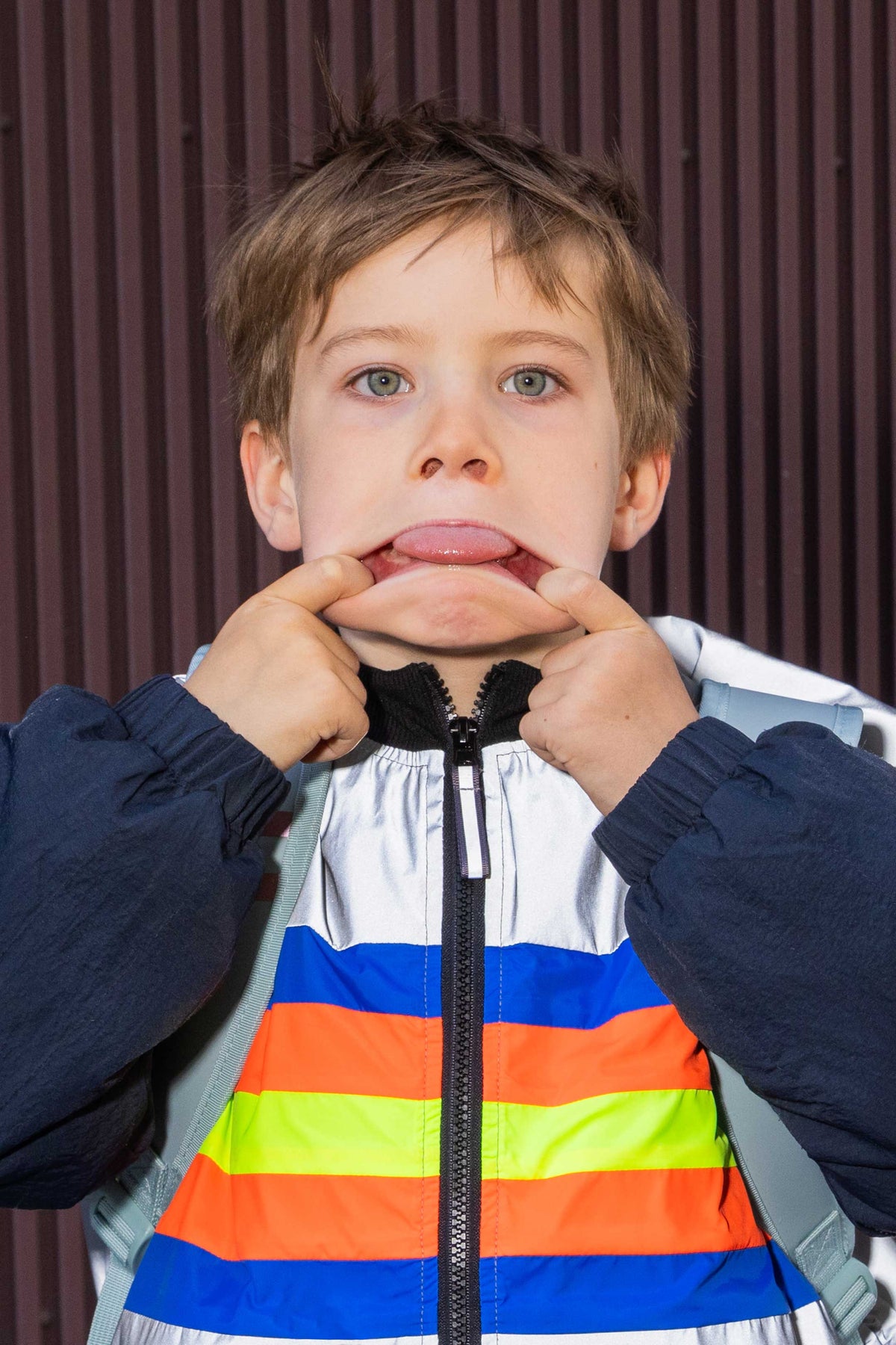 Jerome fluohesje kinderen - detail