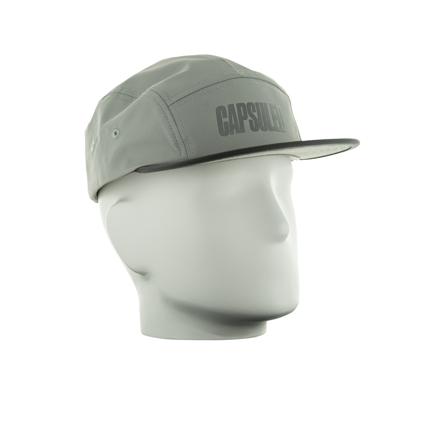 Capsuled Reflective Flex Cap - Gray