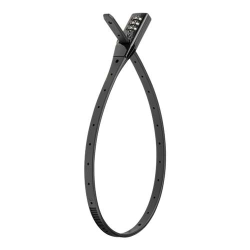 Axa Zipper kabelslot 53cm met cijfercode, zwart