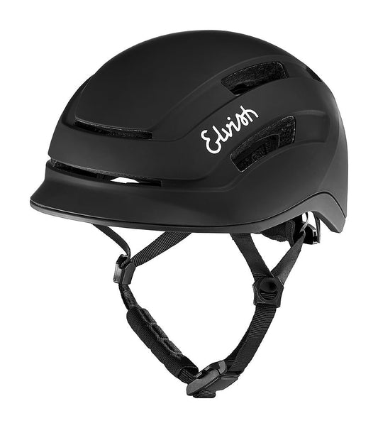 Velotaffeur Matt Black helm - voorkant