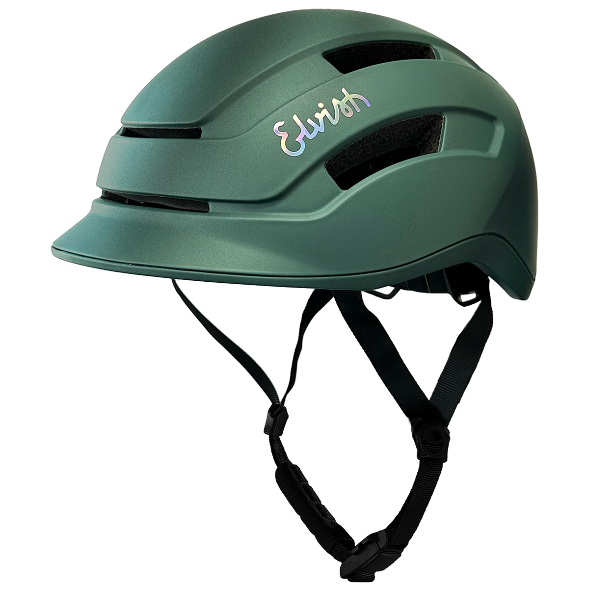 Velotaffeur Metal Green helm - voorkant