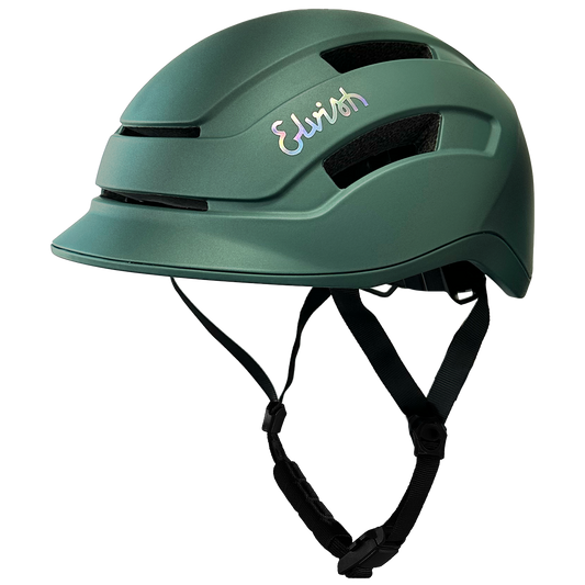 Velotaffeur Metal Green helm - voorkant